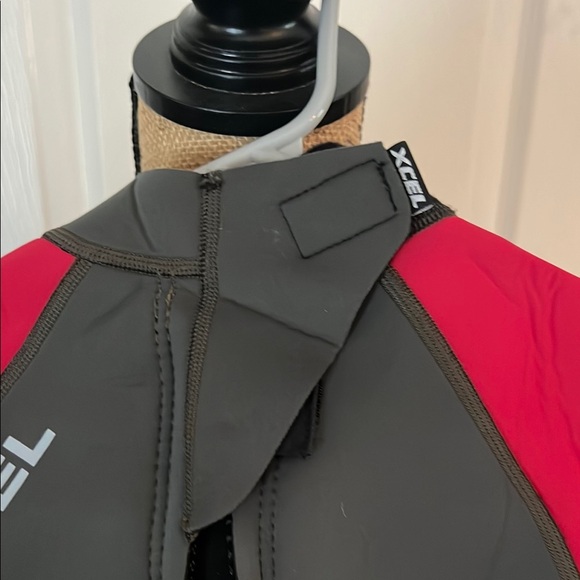 Red and Gray Rashguard for Swim - Picture 7 of 9